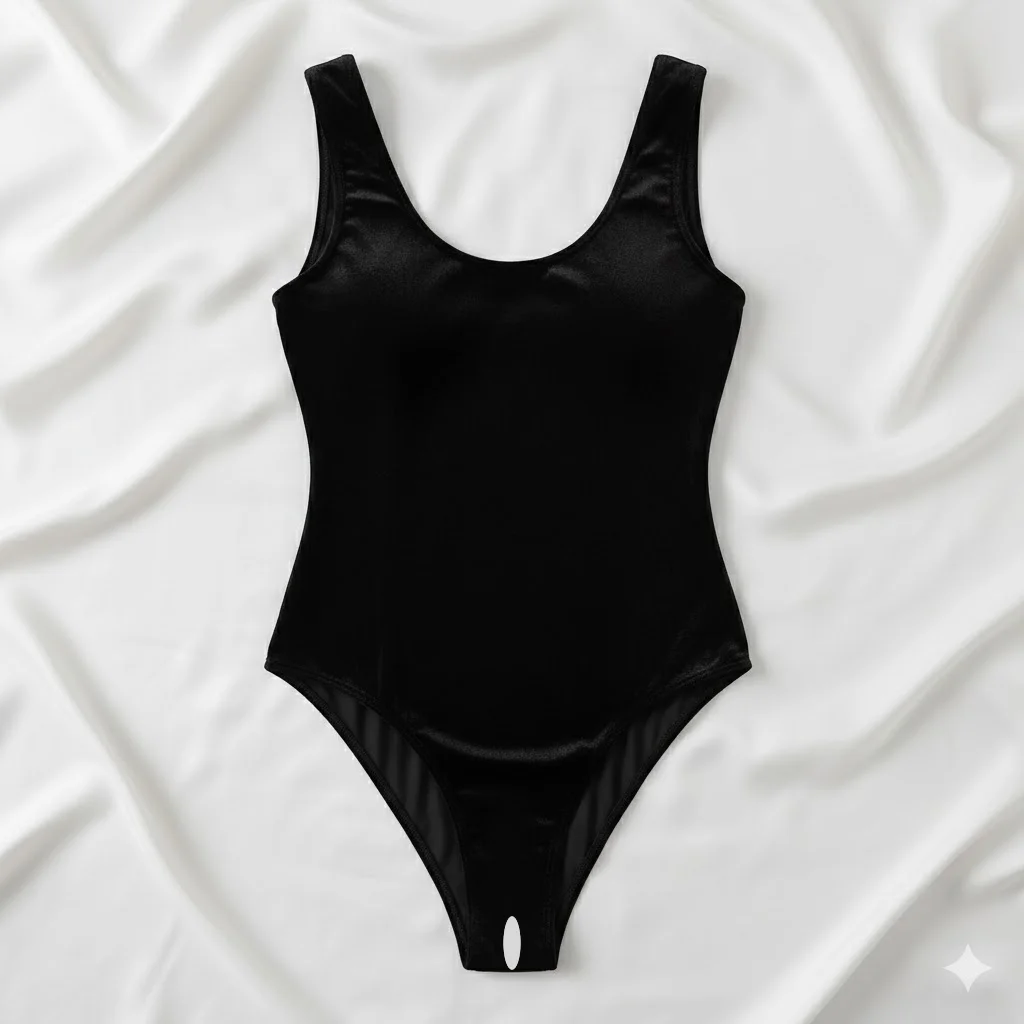 Body Sexy ajustado con espalda descubierta para mujer, mono transparente con elasticidad, Tanga de corte alto, monos elásticos, entrepierna abierta