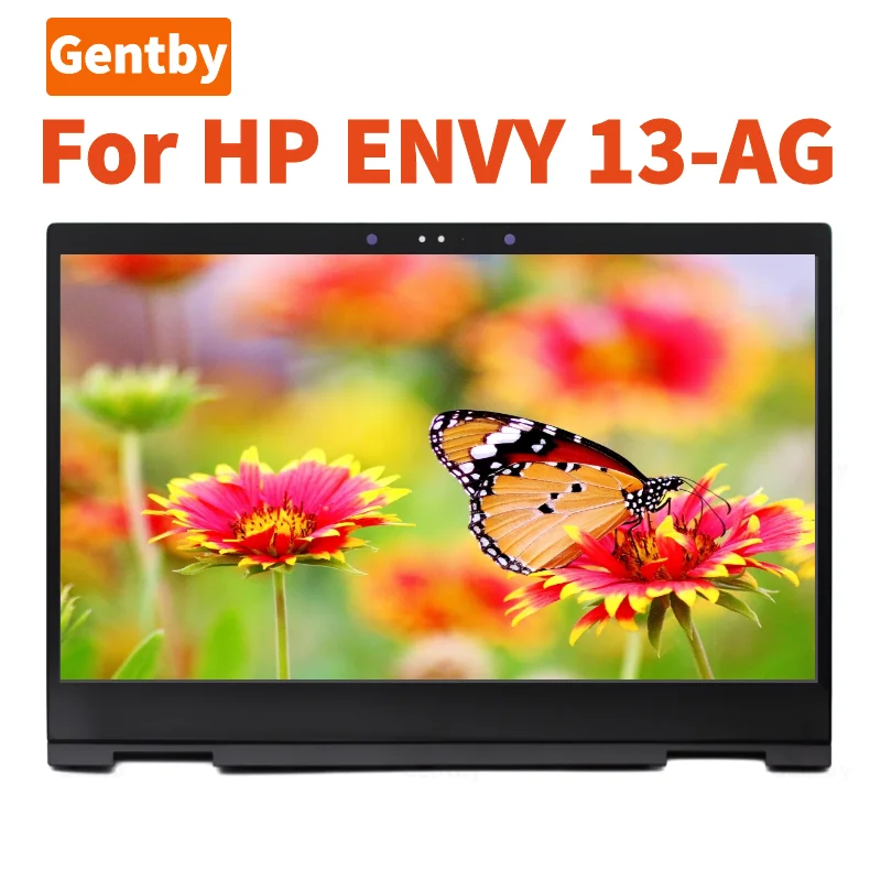 Imagem -01 - para hp Envy X360 13 ag 13-ag Tela Lcd com Digitador de Toque Mais Quadro Lp133wf4-spa4 M133nvf3.r0 Fhd 1920*1080 Novo 13-inch para hp envy x360 13 ag 13 ag tela lcd com digitador de toque mais quadro lp133wf4 spa4 m133nvf3r0 fhd 19201080 novo 13 inch 01