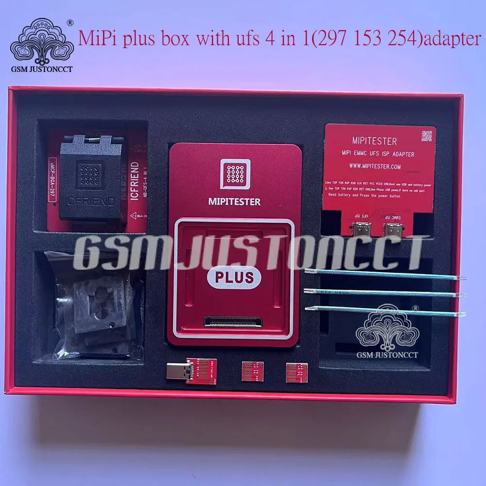 

MIPITESTER / MiPi Box Max / MIPI PLUS + NB UFS 4 в 1 (254 /153 /297) Чипы памяти UFS для чтения/записи