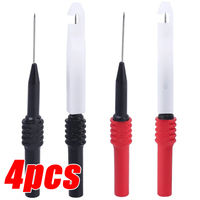 30V Car Multimeter test Tip Probes Diagnostic Tool Extention Back Insulation Wire Piercing Tester Needle Tip Repair Accessiries