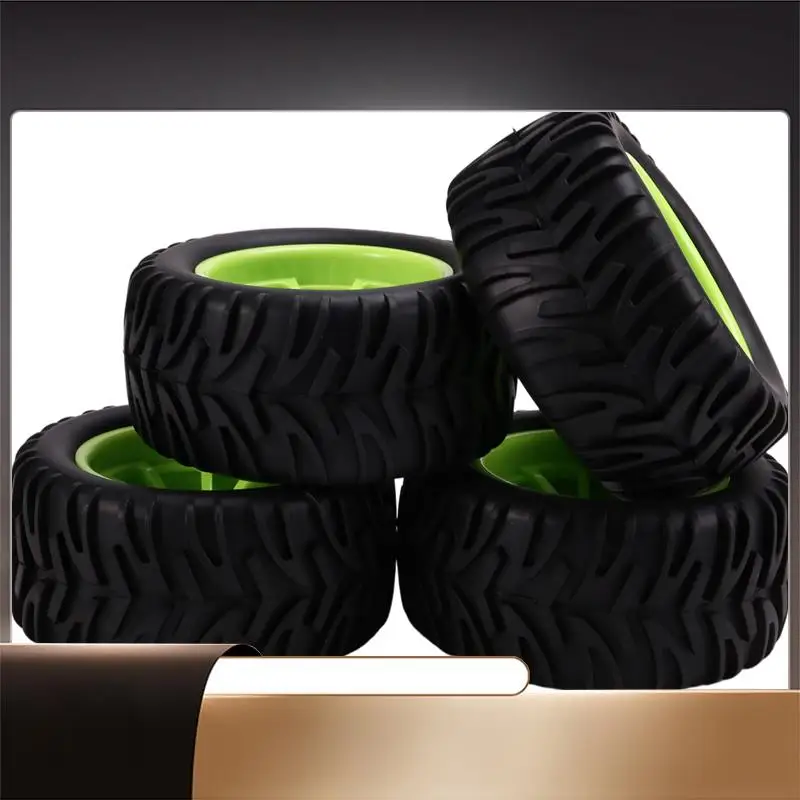 X64A-128MM 1/10 RC Monster-Truck Buggy-Tire Tyre Wheel Foam Inserts 12Mm Hex For Traxxas/Arrm /Redcat/HSP/HPI/Tamiya/Kyosho