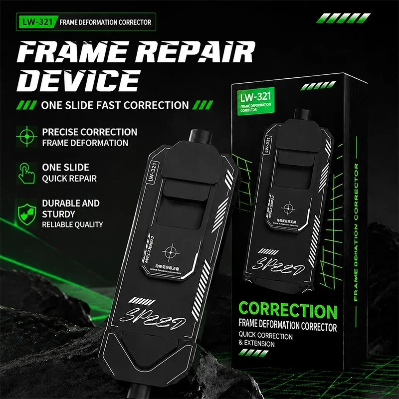 Luowei LW-321 Phone Border Deformation Corrector Secure Clamp Straightening Tool for phone Screen Border Dent Repair