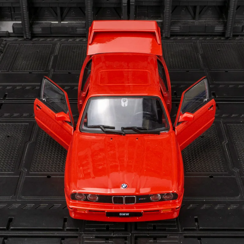 1:24 BMW M3 E30 1988 Supercar Alloy Car Diecasts & Toy Vehicles Car Model Miniature Scale Model Car Toy For Children