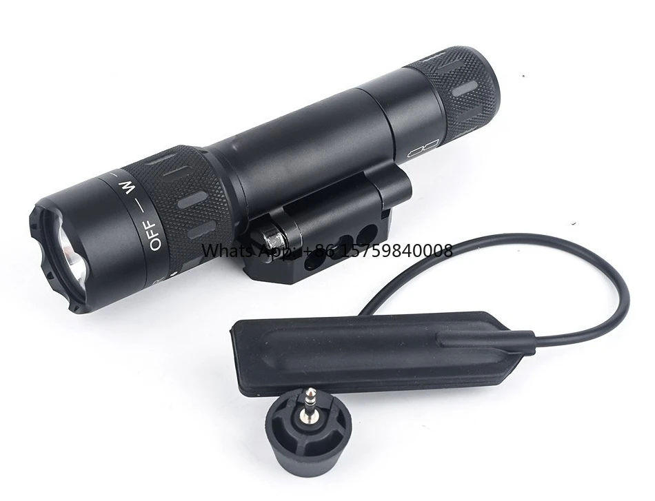

Suitable for WMX200 aluminum alloy tactical lighting strobe LED mouse tail wire control flashlight