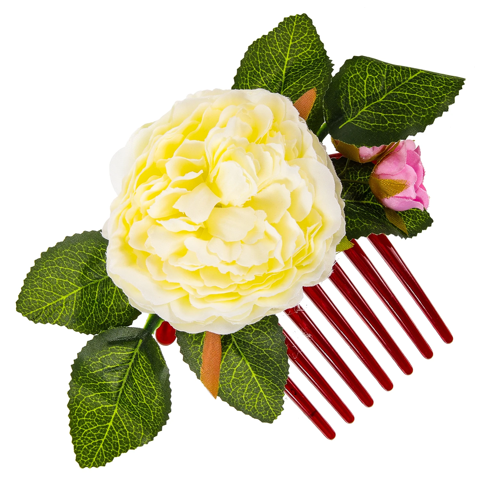 

Flower Comb Bridal Fabric Clip for Women Wedding Party Accessories Hair Side Combs Clips Decorative Hair Combs Women
