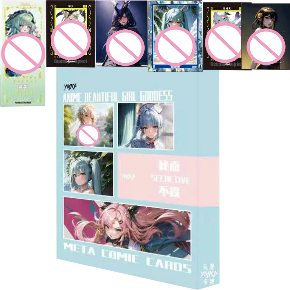 Secretive Beautiful Girl Goddess Collection Card for Children Elegant and Captivating Anime Character Limited Card Holiday Gifts