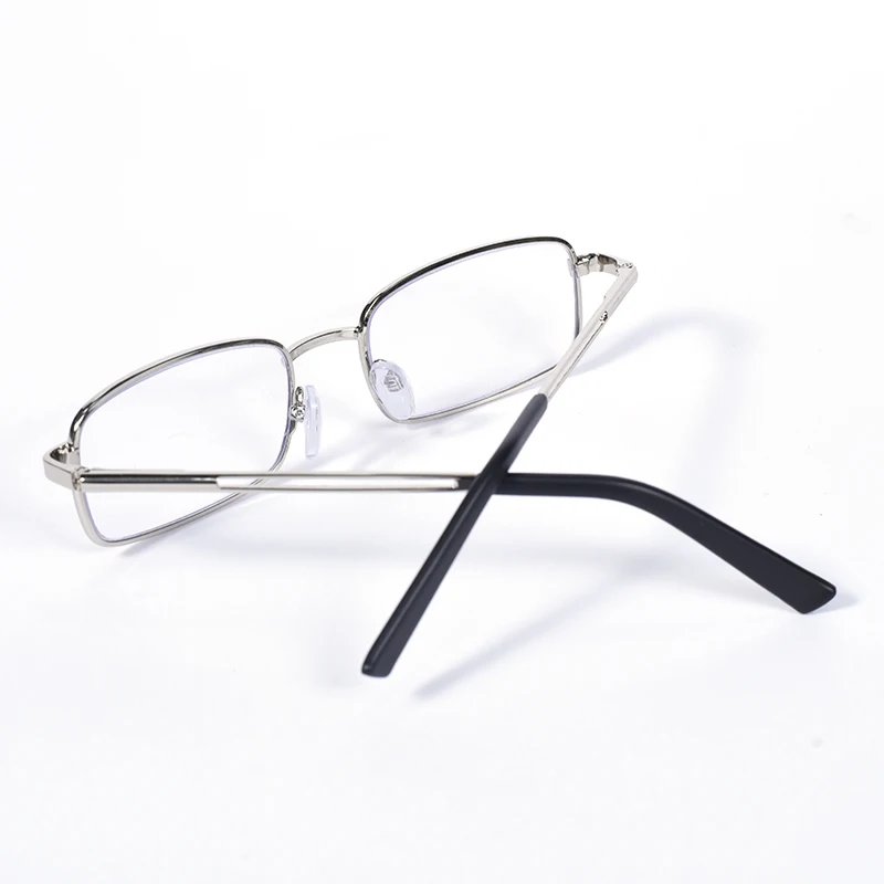 Lesebrille für Männer und Frauen, Legierung, Brillengestell, Federscharnier, Glas, blaues Licht blockierend, leichte Brillen, Qualität + 100 + 12 – Detail 23