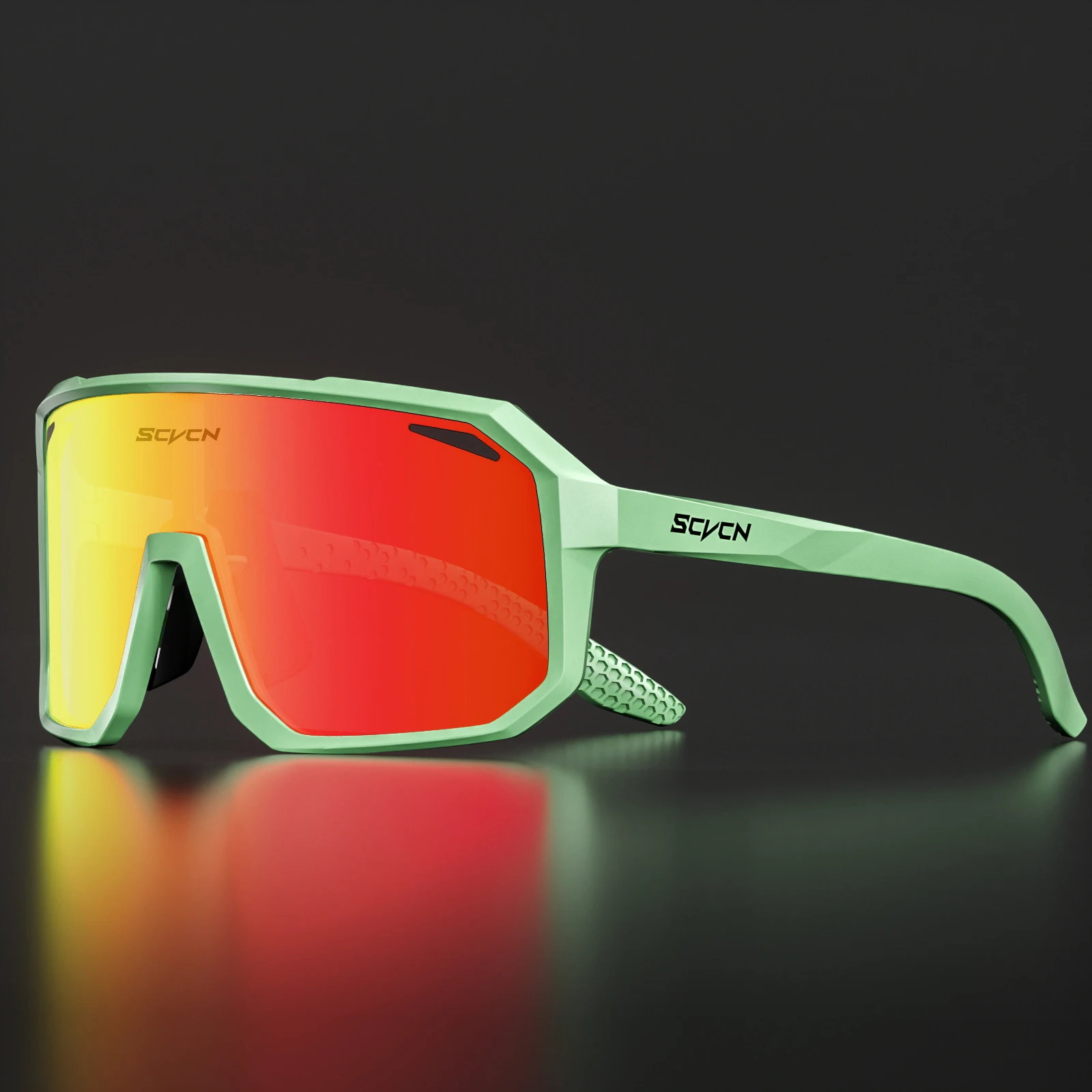 SCVCN Radfahren Sonnenbrille Männer MTB Straße Fahren Fahrrad Brille Outdoor Sport Frauen Fahrrad Radfahren UV400 Schutzbrille Neue