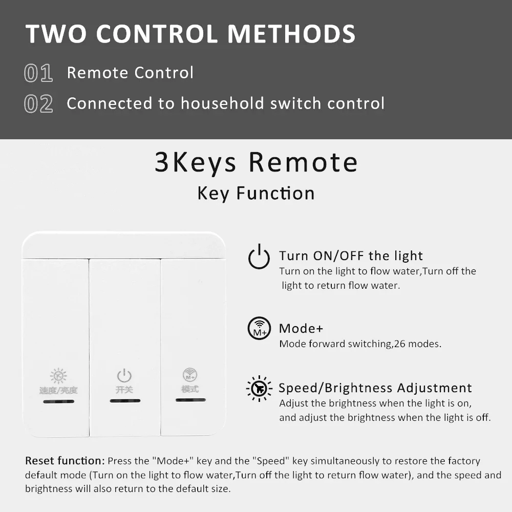 1 bis 4/8 LED TTL Signalverstärker Mini Repeater Schalter Synchronsteuerung Fließendes Wasser Lichtleiste Geeignet für WS2815 2812 – Detail 9