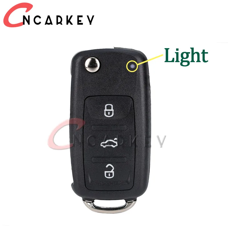 2/3 Przyciski Składane Etui Fob Zdalny Inteligentny Kluczyk Samochodowy Do Volkswagen Golf Mk6 Tiguan Passat CC SEAT Skoda Octavia 5K 0837202 AD