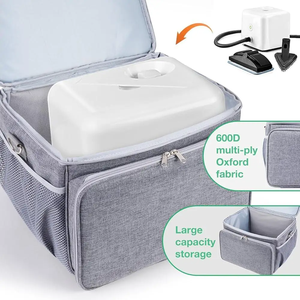 Adjustable Compartments Storage Bag Dupray Neat Steamer Portable Cleaner Organizer Durable Oxford Cloth with Shoulder Straps and