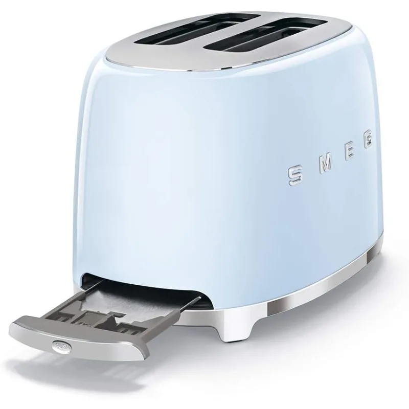 2 Slice Toaster with 6 Presets and Defrost Function and Removable Crumb Tray,Two Extra-Wide Slots