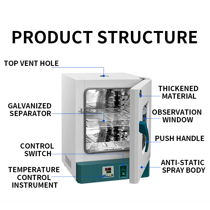 Electrothermal constant temperature incubator HN-20S/25S Bacterial biological germination box Laboratory constant temperature