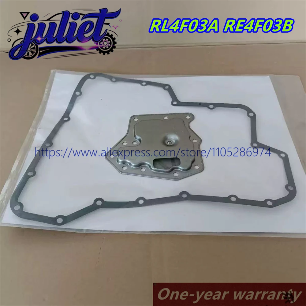 New RL4F03A RE4F03B Transmission Oil Filter Gasket Set For Nissan Sentra Versa 200SX G20 RE4F03A RE4F03V 31728-31X01 3172831X01