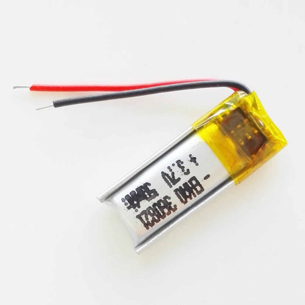 3.7V 50mAh 360821 Lipo Lithium Polymer Rechargeable  Li ion Battery For MP3 GPS Bluetooth Headset Video Pen mouse MI bracelet