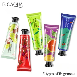 BIOAQUA Plant Fragrance Hand Cream Set Hydrating Moisturizing Nourishing Hand Lotion Skin Care 5Pcs/Set