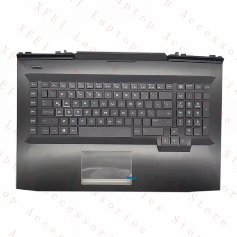 

F L14993-001 Palmrest for HP OMEN 17-AN 17T-AN Keyboard Touchpad US Black
