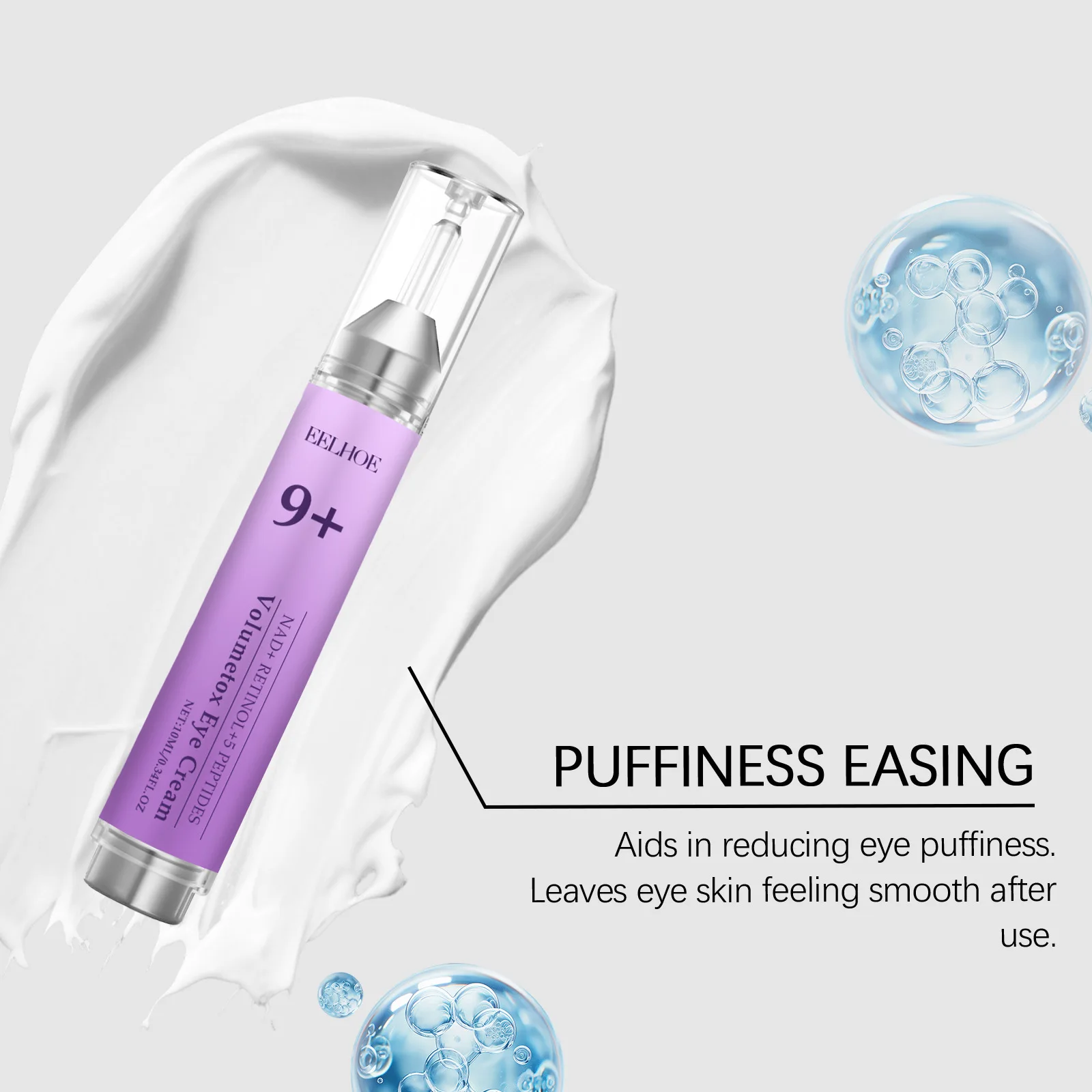 EELHOE Retinol Eye Nourish Cream Deep Hydrate Reduce Fine Lines Eliminate Dark Circles Under the Eyes Firm Skin Eye Sooth Cream