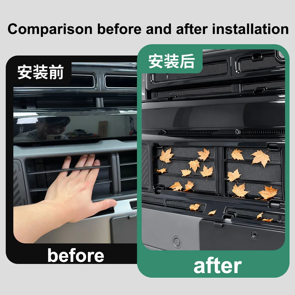 Suitable For Geely Galaxy Cruiser 700 Buckle Type Insect Proof Net Car Accessories Water Tank Anti Foreign Object Cover