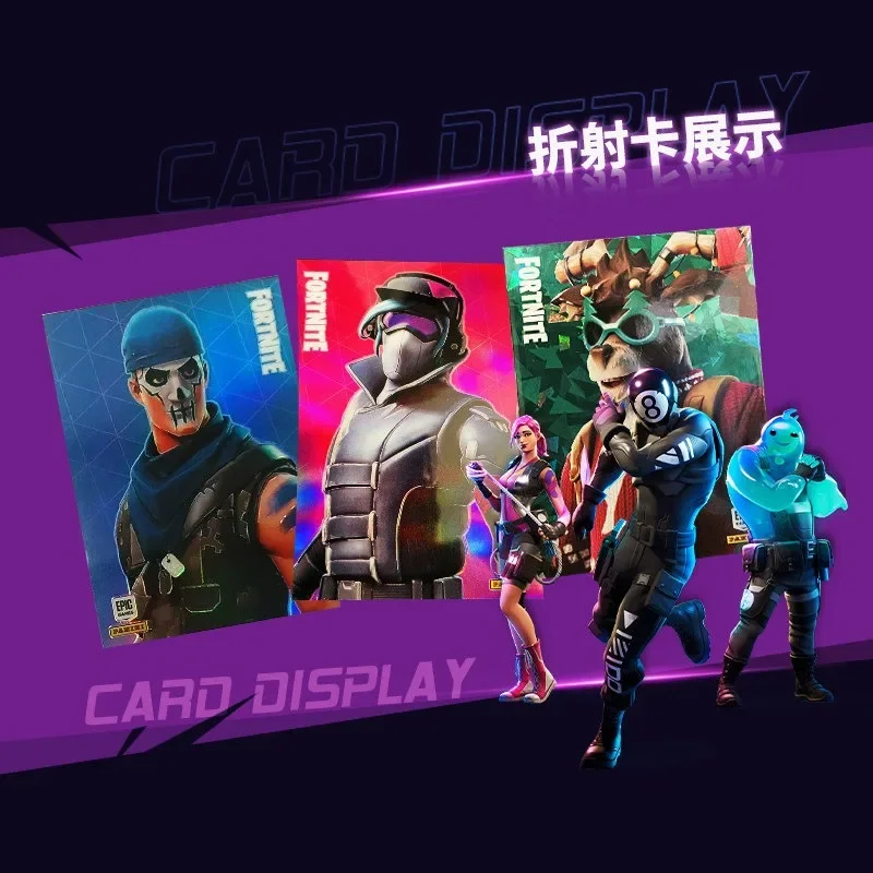 Genuine 2020 Panini Fortnite Series 2 Esports Gravity Pack Edition Rare Collectible Trading Cards Anime Peripheral Gift Toys view 5