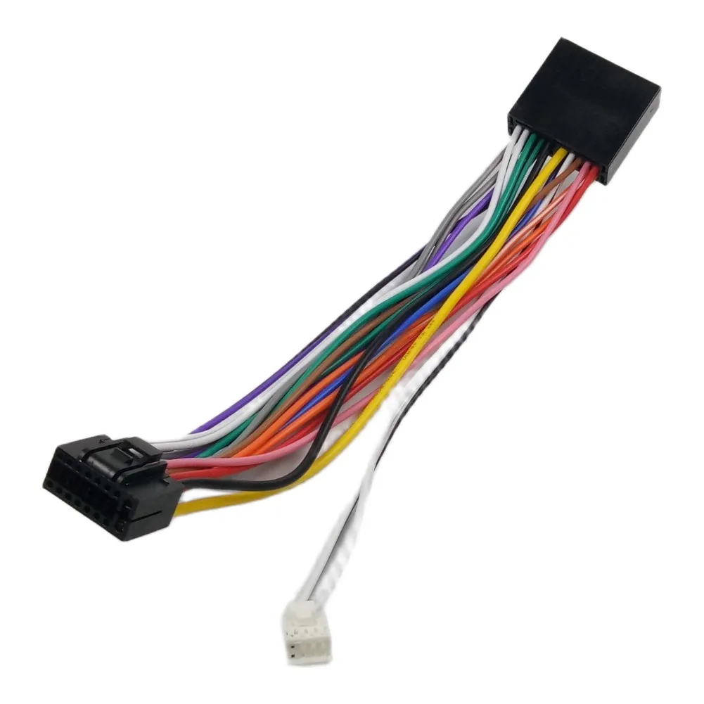 ABS 16P-20P Converter Multi-brand Compatibility Male To Female Wiring Plug-and-play Installation Car Audio Upgrade