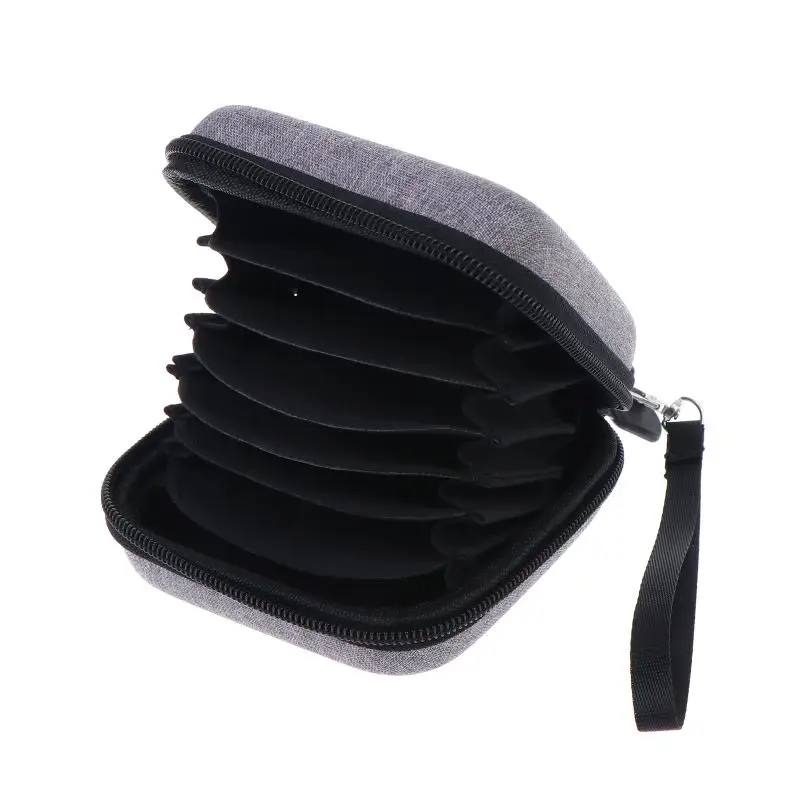Camera Lens Filter Storage Case Water Resistant Shockproof Design Dustproof Hard Box for Outdoor Adventure Photography