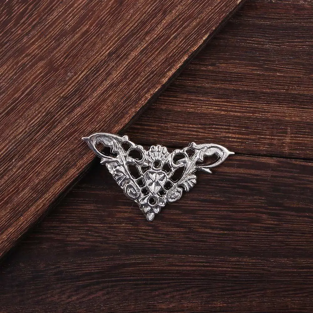 Screwss Jewelry Box Edge Corner Feet Leg Gifts Case Scrapbook Album Decorative Protector Corner Brackets Furniture Hardware