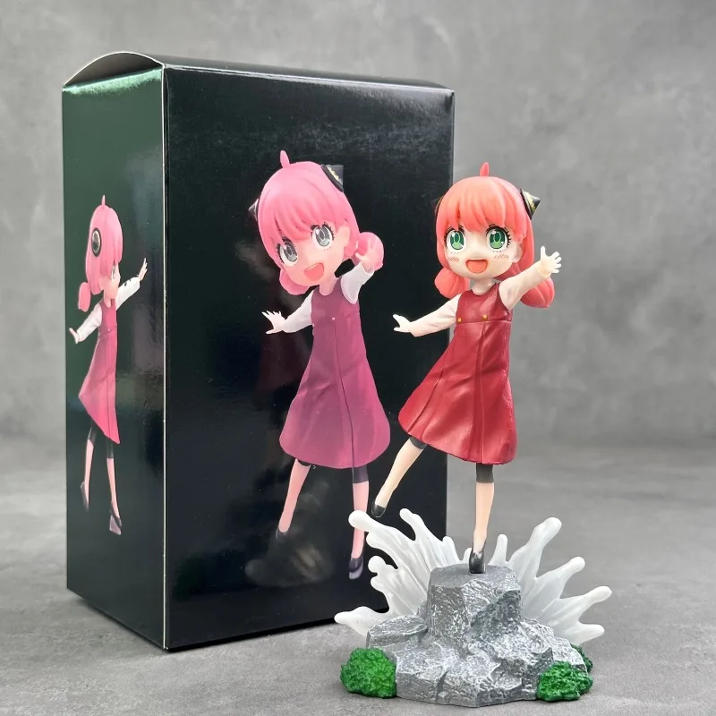 Bandai красивые шпигуны с ручкой для девочек Pass The Family Fujie Ania ED одежда Ania красивые украшения для девочек аниме анимационная модель