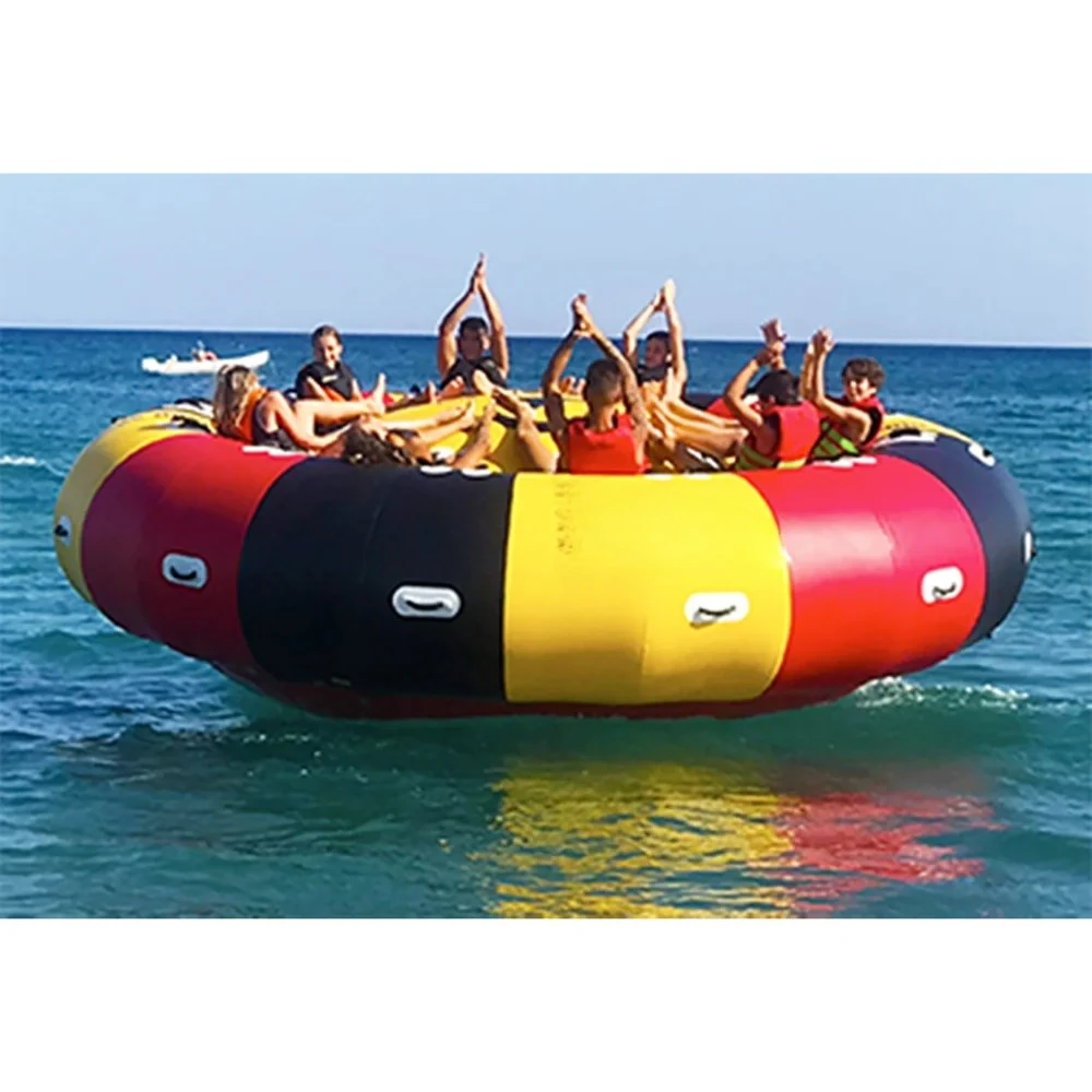 

Summer Outdoor Fun Water Games Water Spinner Twister for Boating Inflatable Water Sports Towable Tube