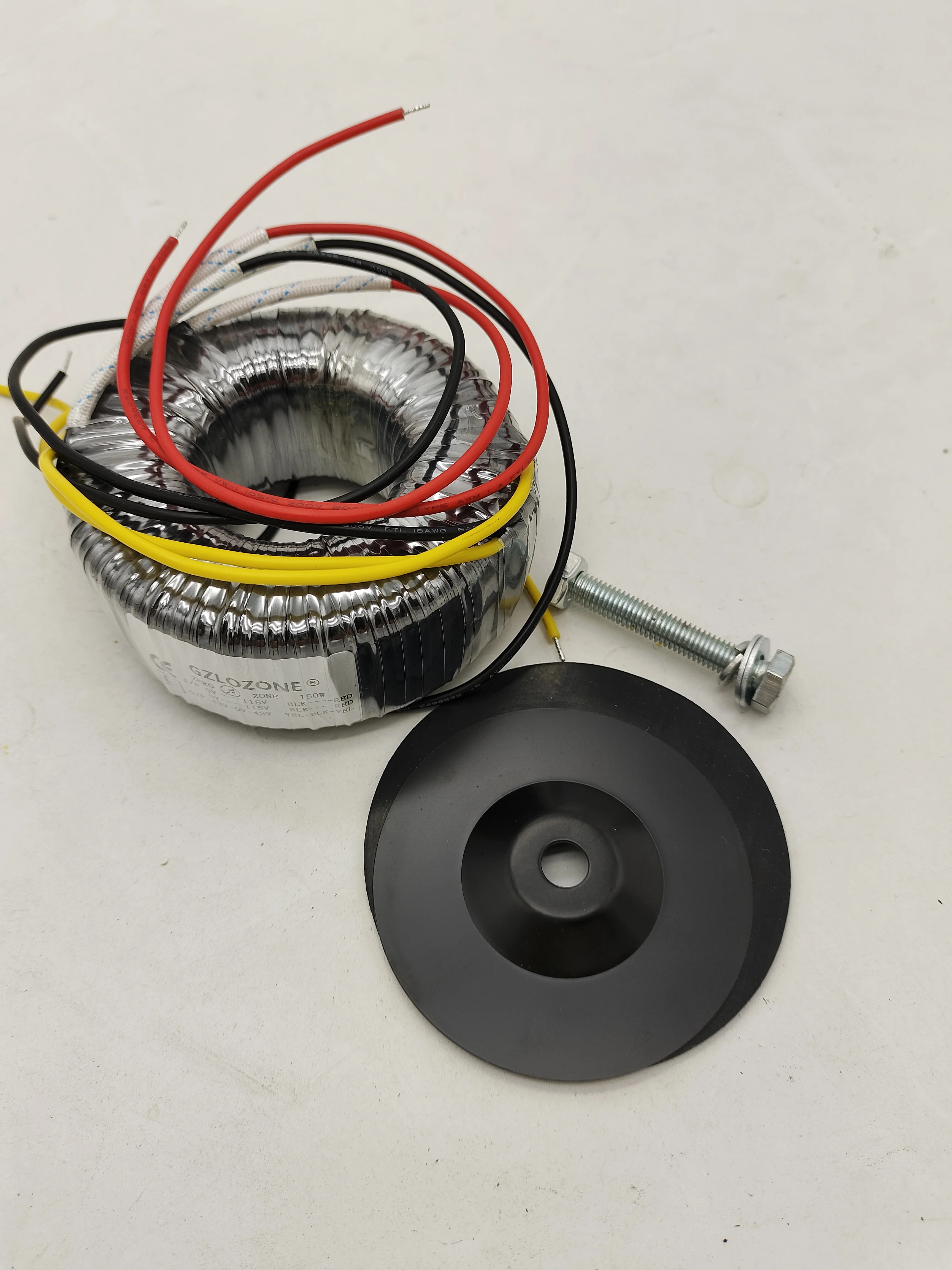 150VA เสียง DIY Pure CopperToroid อินพุตหม้อแปลง: 0-115V-230V เอาต์พุต: 43V-0-43V สามารถ Custom เอาท์พุทแรงดันไฟฟ้า Pls เชื่อมต่อ