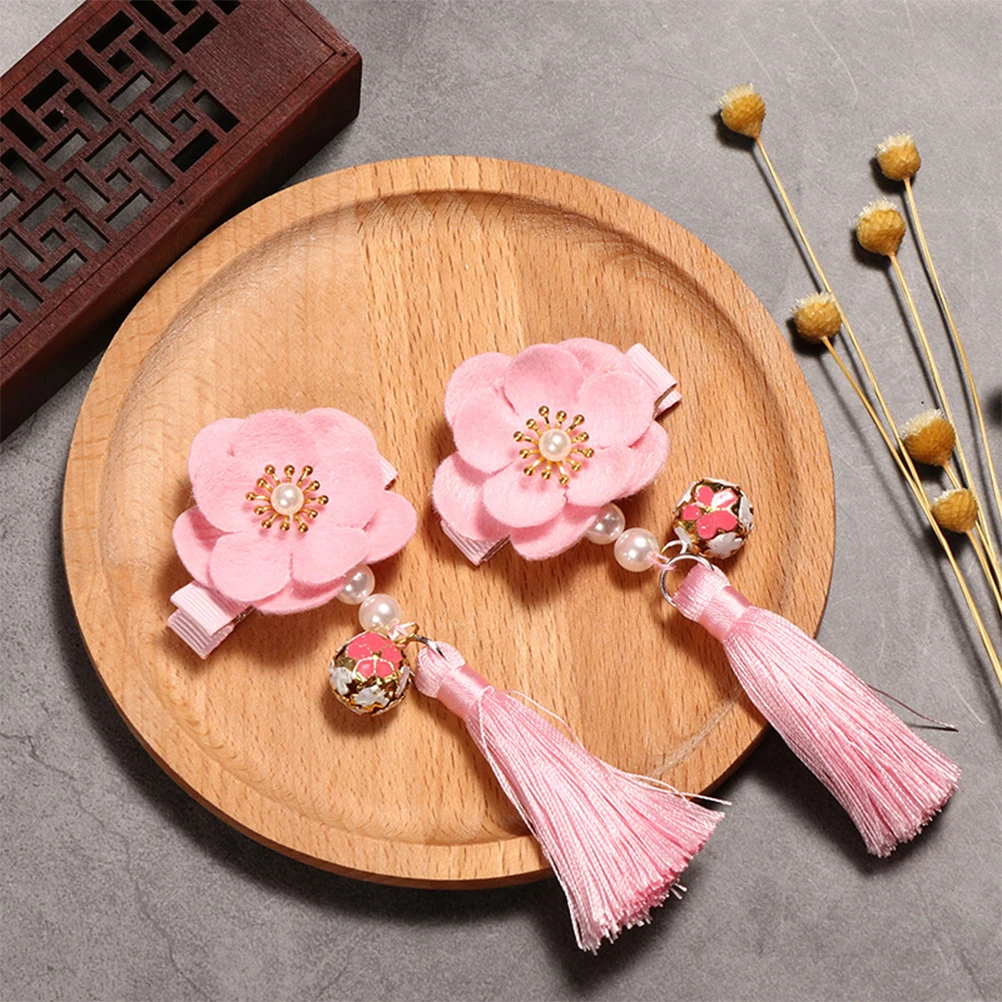 

Hair Clip Accessories Girls Pins for Barrettes Hanfu Hairpin Abs Clips Little Child