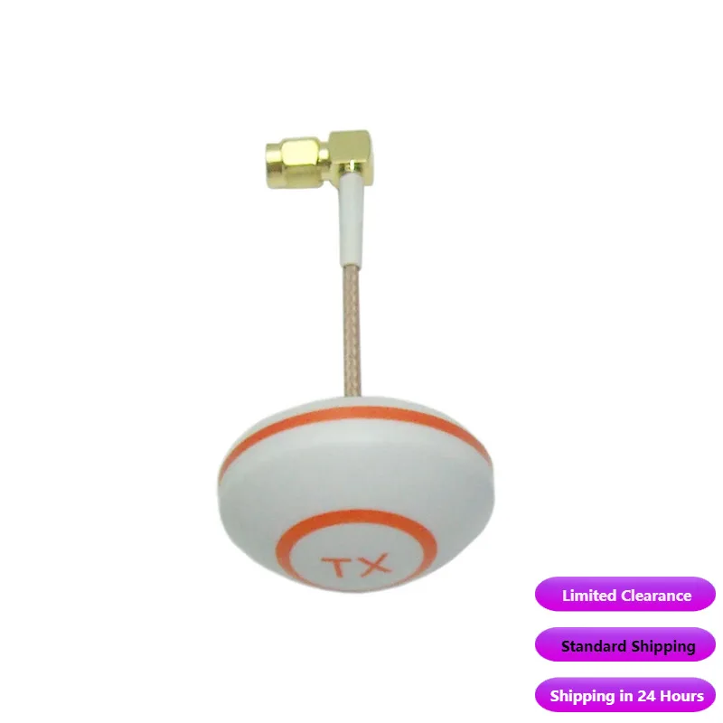 

Limited Clearance 5.8Ghz Right Angle Mushroom RP-SMA Antenna