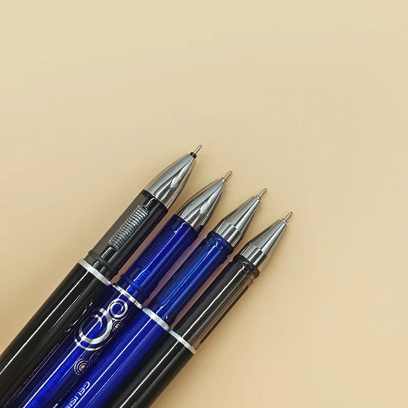 

10Pcs/Lot 0.5mm Gel Pens Bullet/Needle Tip Refill Black/Blue Gel-ink Gel Pen School Writing Stationery