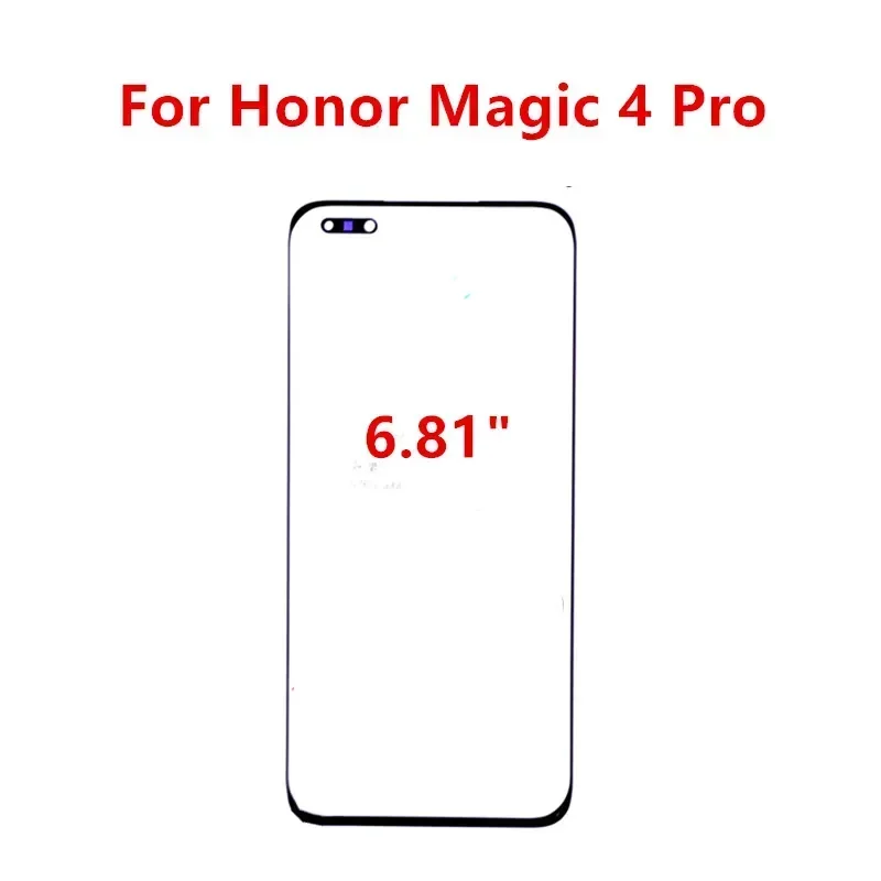 الشاشة الخارجية ل Honor Magic 7 6 Pro V 5 Lite 4 3 Vs3 Vs2 V3 V2 V لوحة اللمس شاشة الكريستال السائل غطاء زجاجي أمامي إصلاح أجزاء + OCA