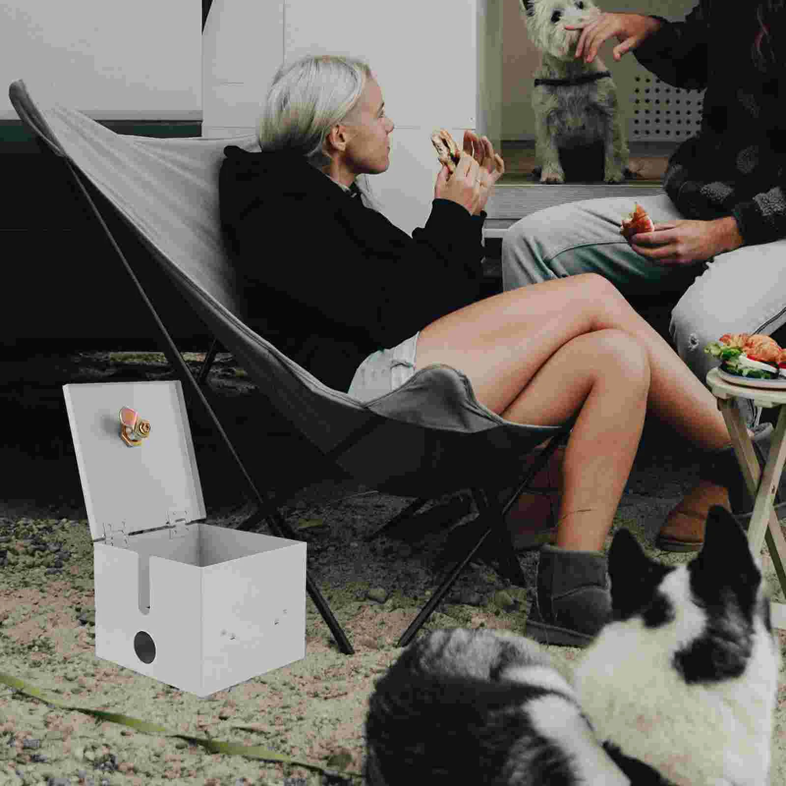 Electrical Junction Power Outlet Thermostat Extension Cord Repair Kit Outdoor Cover with Lock