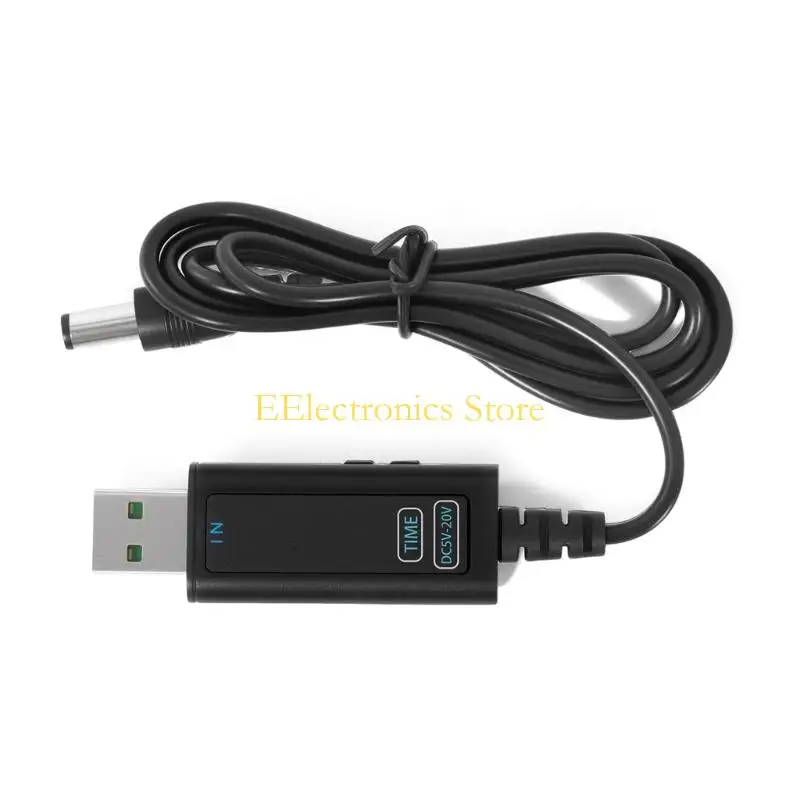 B03C DC5.5mm Charging Line  5V 12V 20V for Laptops and Modems High Efficiency