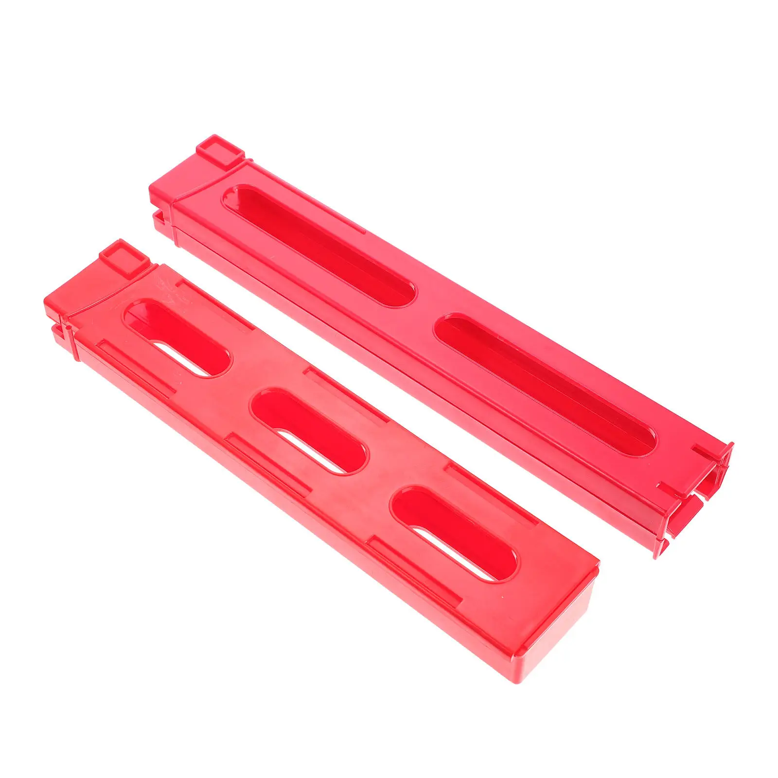 2Pcs 도미노 클립 플라스틱 밝은 색상 컴팩트 사이즈 어린이 도미노 기차 확장 도구 도미노 액세서리