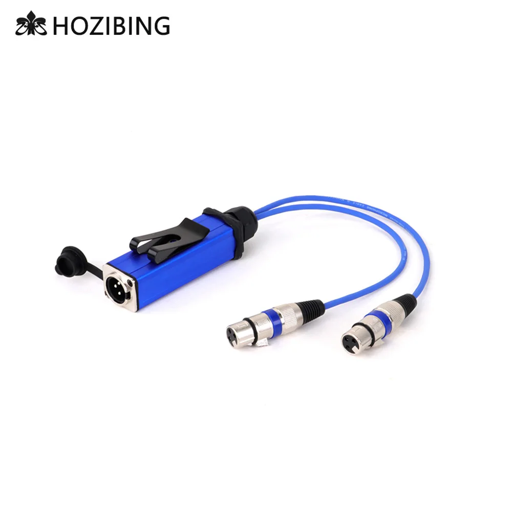 

3Pin XLR Male Socket Coupler to Dual Female Jack Balanced XLR Audio Extension Cable for MIC Amp Recording Studio Mixer