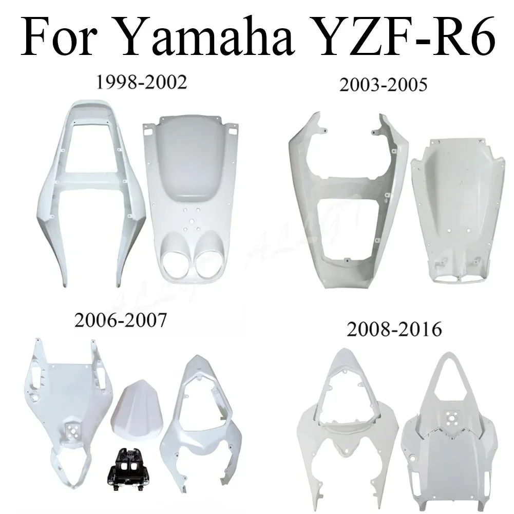 Unpainted Rear Tail ABS Fairing For Yamaha YZF-R6 1998-2016 1999-2004 2005 2006 2007 2008 2009 2010 2011 2012 2013 2014 2015