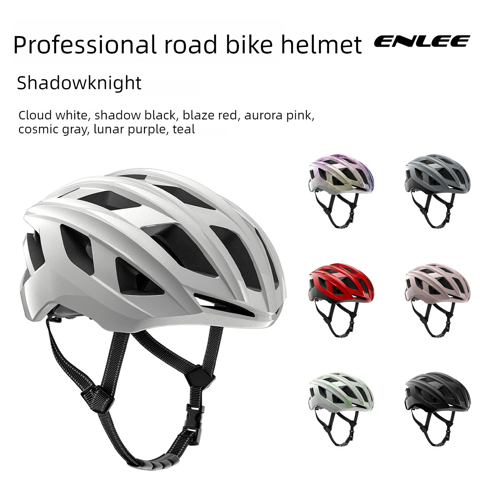 

Cycling Professional Helmet Road Bike Integrated Breathable Helmet, Unisex Sports Equipment