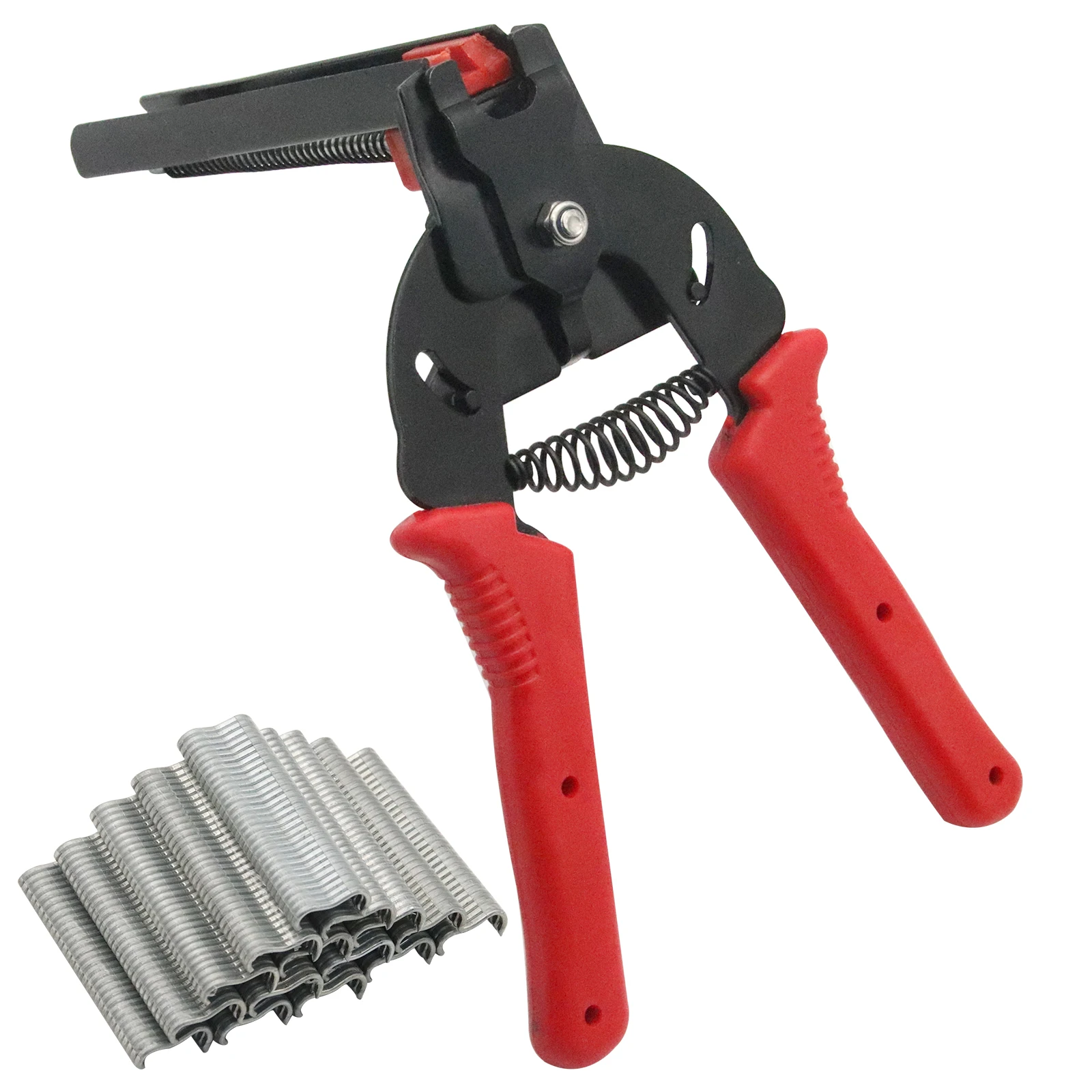 Gaiola de fixação braçadeira ligação gaiola empilhador aves gaiola alicate gaiola m unhas frango coelho raposa pássaro cão gaiola braçadeira kit instalação