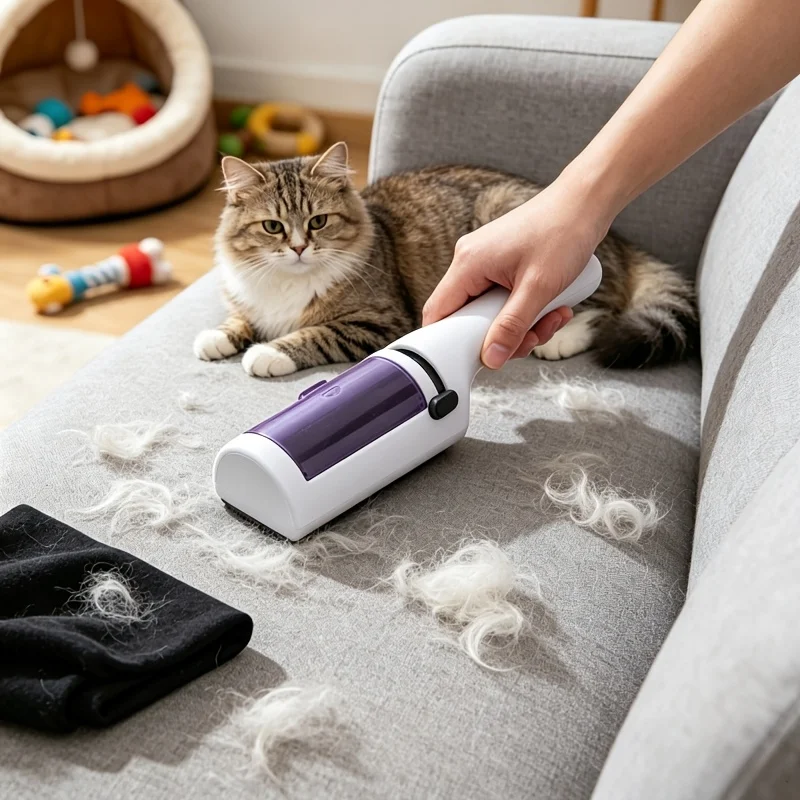 Electrostatic Dusting Brush Reusable Lint Remover for Clothes Hair Pet Fur Vacuum Cleaner Household Cleaning Tool