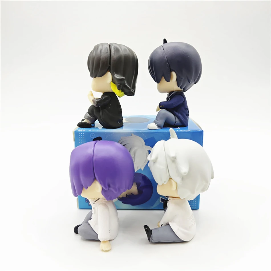 Фигурки Blue Lock Bachira Meguru Фигурка Nagi Seishiro Isagi Yoichi Mikage Reo Аниме Фигурка Q Версия Модели ПВХ Статуя Кукла Подарок