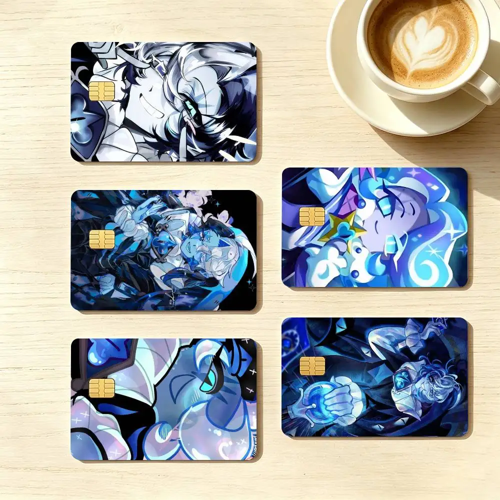 S-Shadow Milk C-Cookie  Credit Card HD Stickers Small Chip Waterproof Sticker Game Card Decal Gift