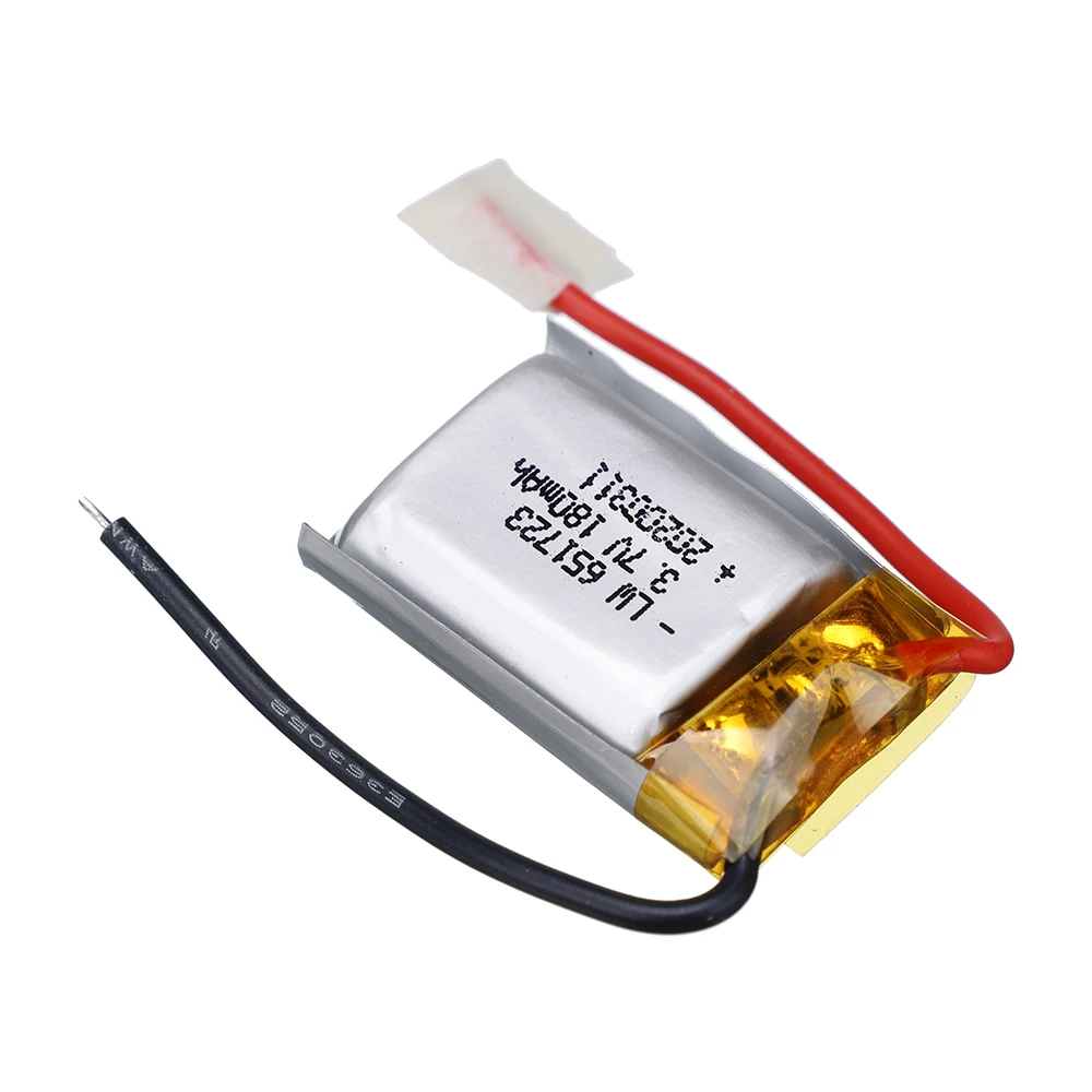 Lipo 180mAh 3.7V Battery for Syma S105 S107 S107G S108 S109 S111 S977 S009, Skytech M3 m3 Replacement RC Helicopter Spare Parts view 6