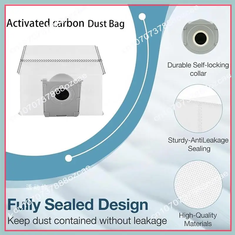 أكياس غبار A26P لـ Ecovacs Deebot X8 Pro Omni / T50 Pro / T50 Max لأكياس المكنسة الكهربائية Yeedi S14 Plus