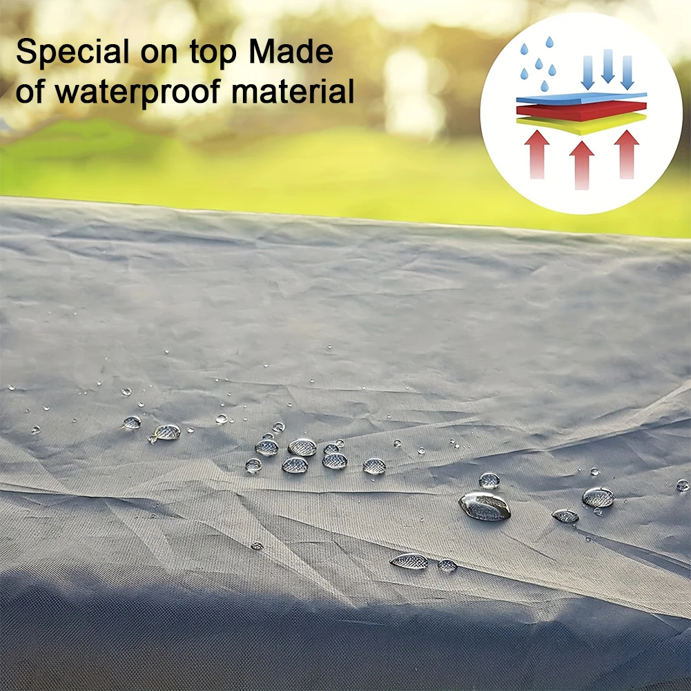 Rocking Chair Mesh Cover Waterproof Garden Swing Cover Zipper Closure Patio Swing Mosquito Netting for Swing Chair