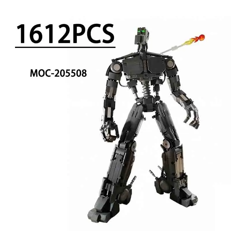 

Building Block Robot Warrior Assembly Model 1612 Pieces Children's Educational Birthday Christmas New Year Toy Gift
