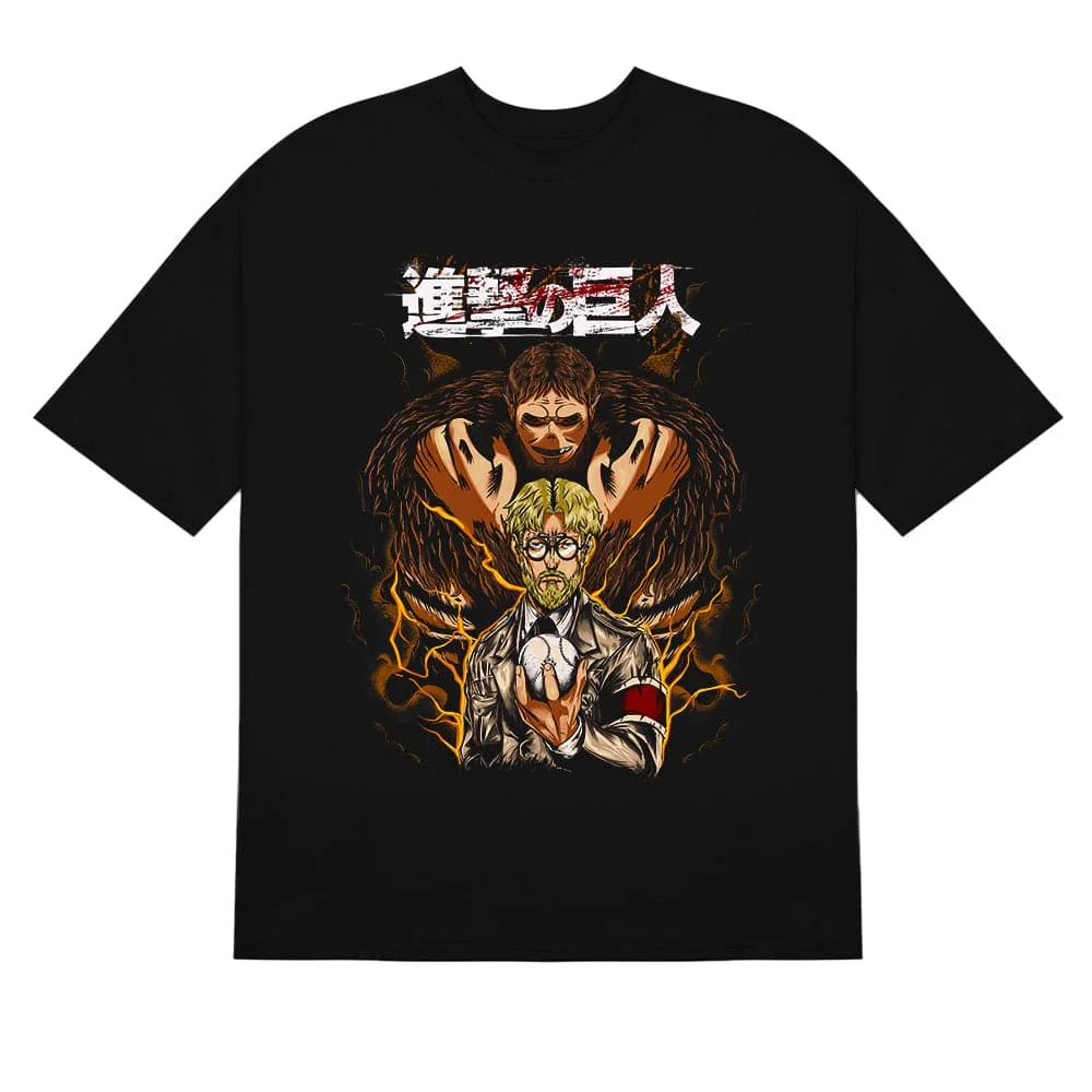 Zeke Yeager Beast Titan Attack on Titan T-Shirt - Electrifying Anime Design