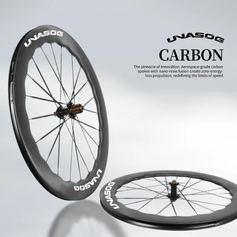 

UNASOG T800/T1000 Карбоновая колесная пара для шоссейного велосипеда Ступица с центральным замком дискового тормоза и трещоткой 36T Карбоновые спицы Велосипедные колеса